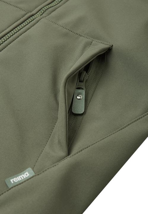 Actual product image Reima tec Kids Softshell Jacket Koivula Greyish (122)