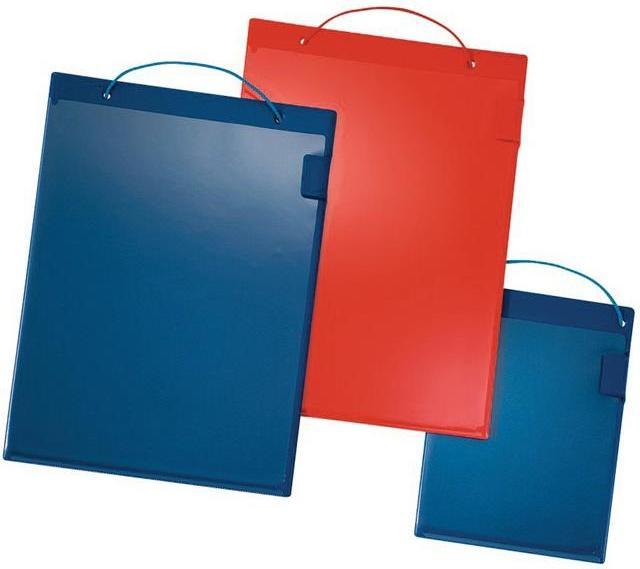 Produktbild Eichner Auftragstasche mit Klettverschluss, Kordel u.Tasche DIN A4 schwarz (A4)