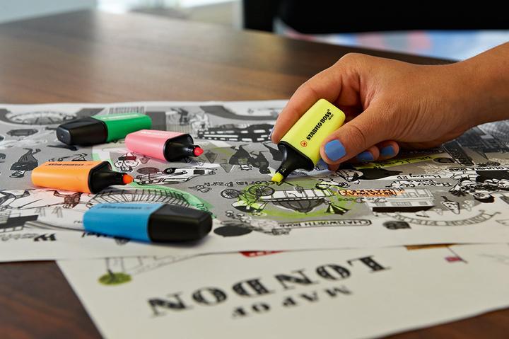 Actual product image STABILO Boss Mini (Yellow, 5 mm, 1 x)