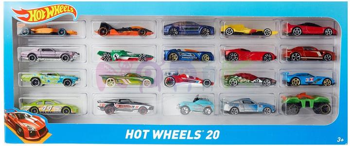 Image du produit Hot Wheels Cadeau de 20 paquets