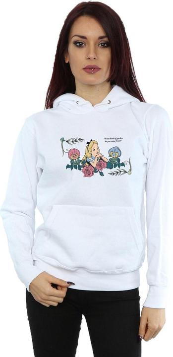 Immagine prodotto Disney Alice In Wonderland What Kind Of Garden Felpa con Cappuccio Donna (XXL)