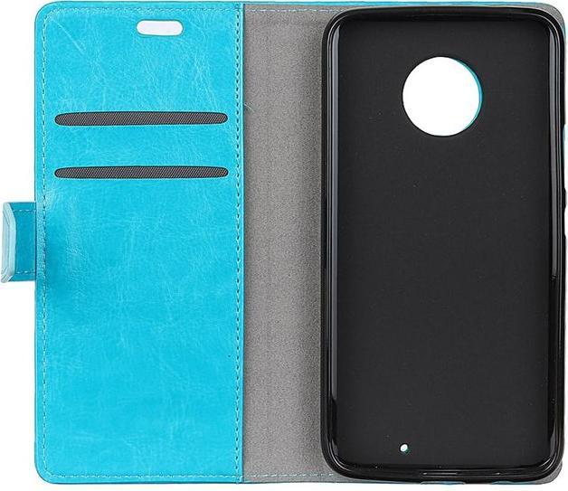 Produktbild MU Classic Crazy Horse Leder Bookcover Hülle (Motorola Moto X4)