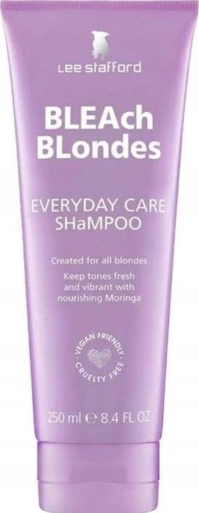 Produktbild Lee Stafford Bleach Blondes Everyday Care Shampoo 250 ml (250 ml, Flüssiges Shampoo)