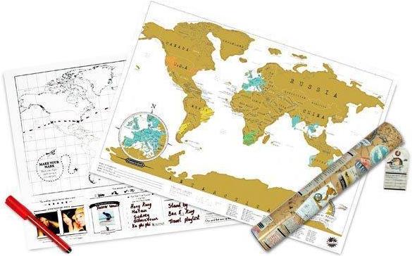 Immagine prodotto Luckies Scratch Map (42 x 30 cm)