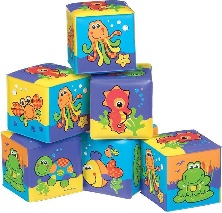 Actual product image Playgro Badespielwürfel 6 Stück