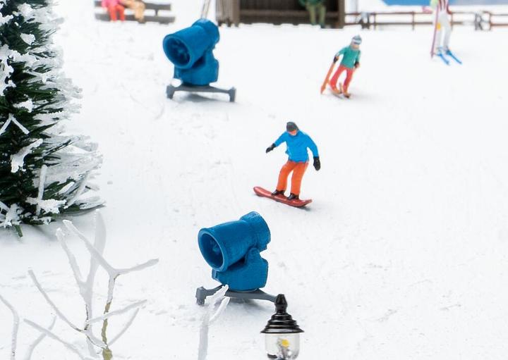 Produktbild Faller 2 Schneekanonen