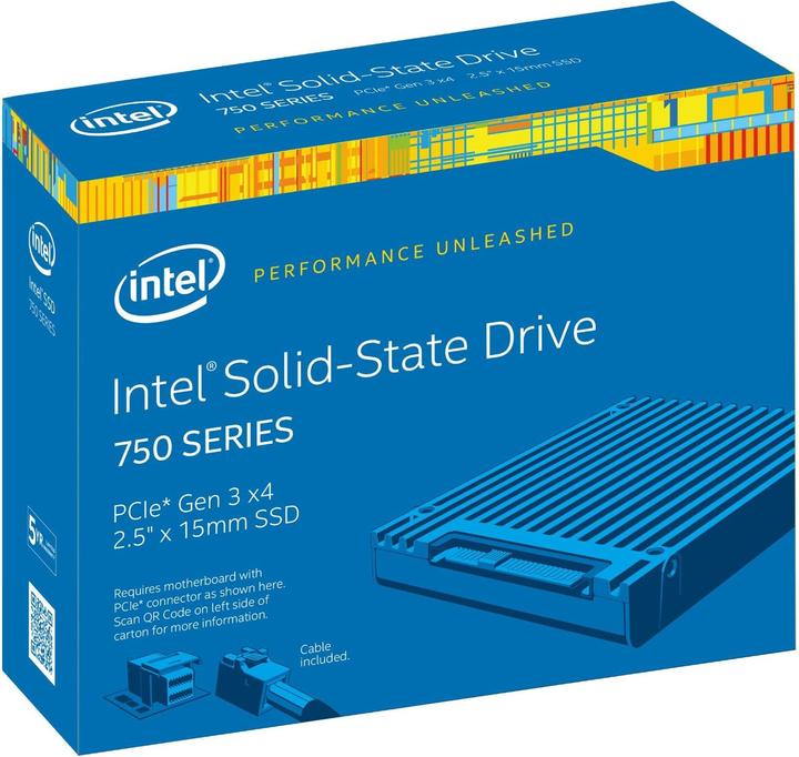 Actual product image Intel 750 Series (1200 GB, 2.5")
