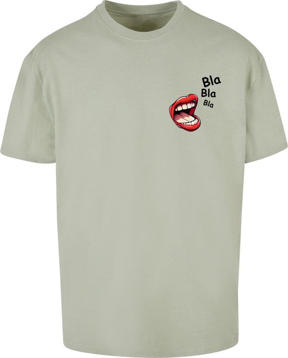 Actual product image Merchcode Bla Bla Bla Comic Heavy Oversized Tee - 117519 (XS)