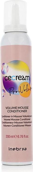 Actual product image Inebrya Ice Cream Pro Volume Foam For Fine Hair 200ml (200 ml, Volume foam)