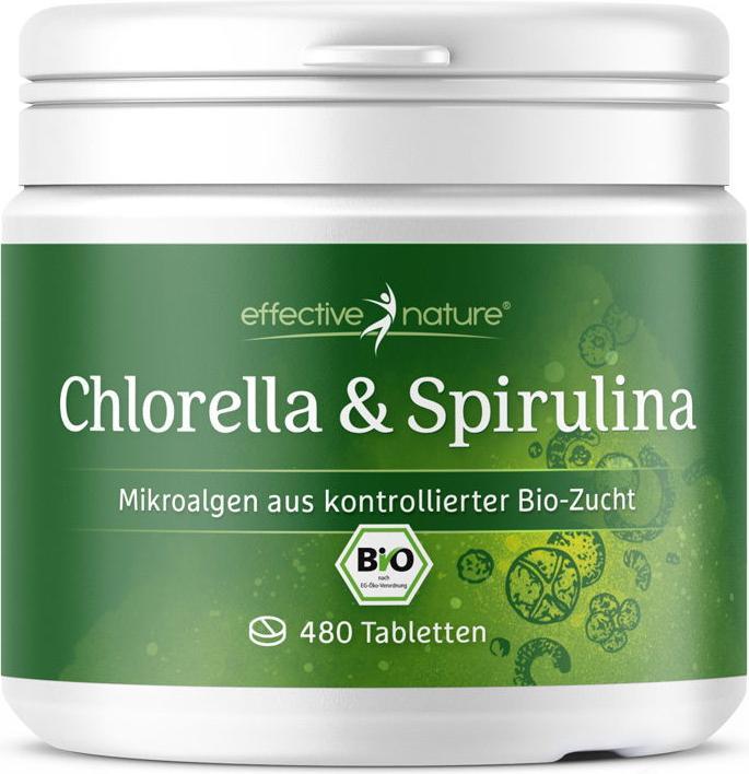 Actual product image Effective Nature Bio Mikroalgenmix (480 Piece, Pills, 480 g)