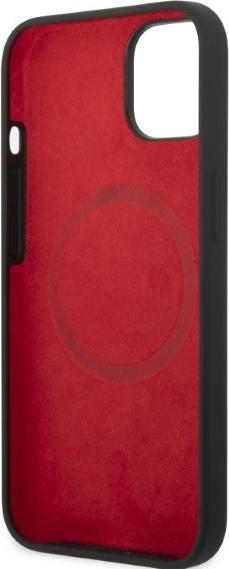 Produktbild Ferrari FEHMSIP14MBK iPhone 14 Plus 6,7" czarny/black hardcase Silicone Metal Logo Magsafe (Apple iPhone 14 Plus)