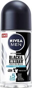 NIVEA Black & White (Anti-Perspirant) 50 ml (Spray, 50 ml)