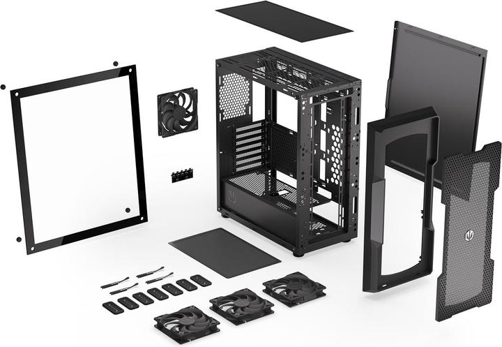 Actual product image Endorfy Regnum 400 Air EY2A008 (ATX, Mini-ITX)