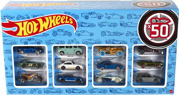 Actual product image Hot Wheels Die-Cast 50 Pack