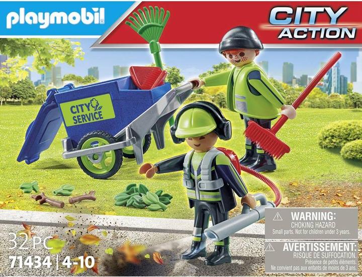 Actual product image Playmobil Stadtreinigung mit E-Fahrzeug (71434, Playmobil City Action)