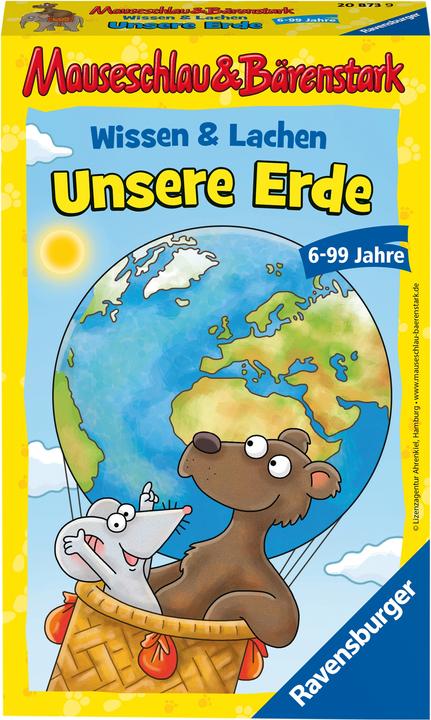 Produktbild Ravensburger Mauseschlau & Bärenstark Wissen und Lachen (Deutsch)