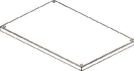 Actual product image Cubic Daeksel, 2 x 3 modul, 374 x 566 mm WxH