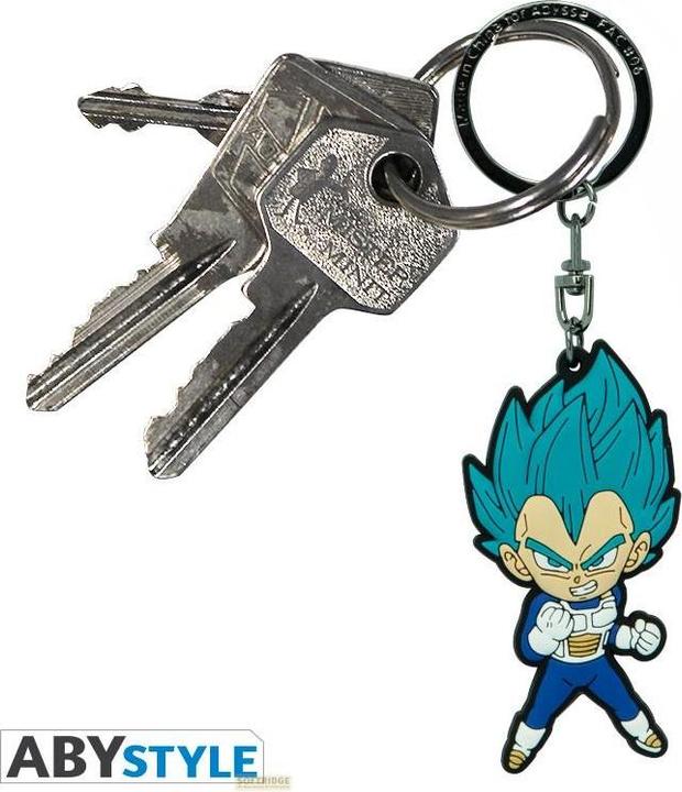 Image du produit ABYstyle Dragon Ball Super Portachiavi: Vegeta Saiyan Blue 7cm