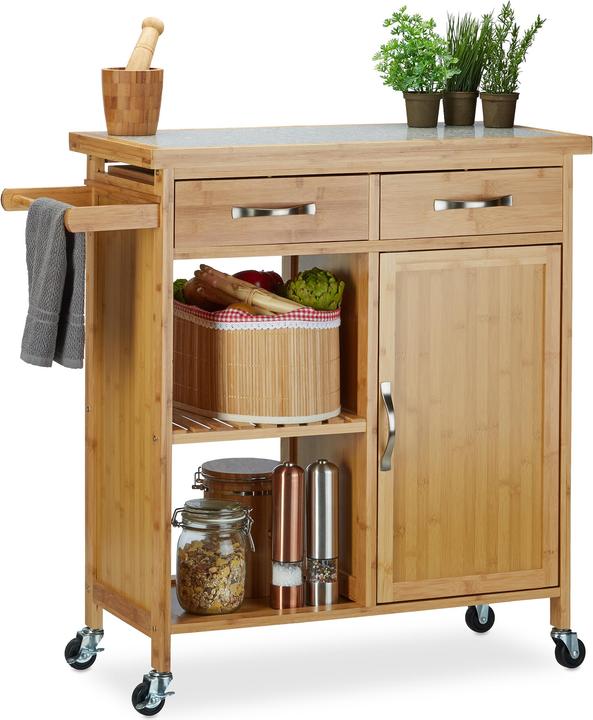 Produktbild Relaxdays Küchenwagen