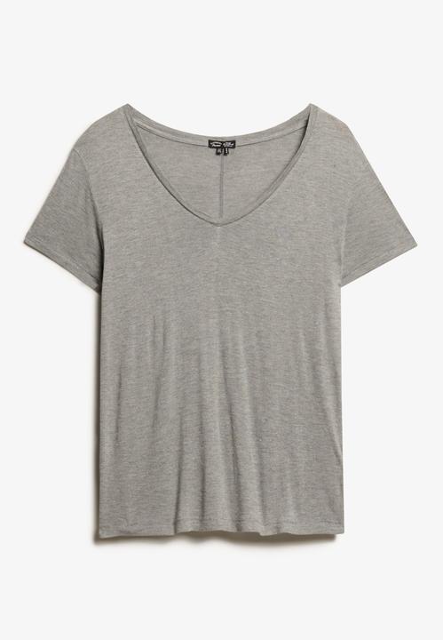Actual product image Superdry Studios Slub Emb Vee Tee (10)