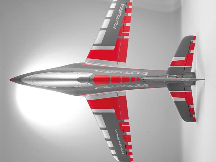 Produktbild FMS Futura Jet EDF 64 PNP rot - 90 cm (Jet)