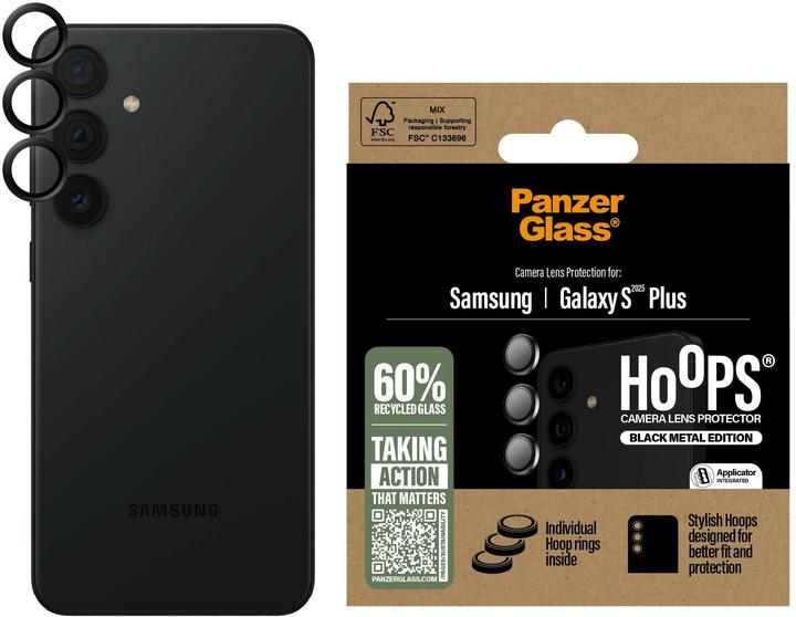 Produktbild PanzerGlass Kameraschutz (1 Stück, Samsung Galaxy S25+)
