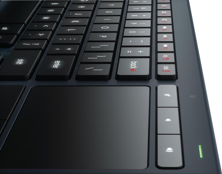Actual product image Logitech Wireless Illuminated Keyboard K830 (US, Wireless)
