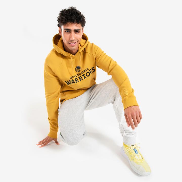 Immagine prodotto Tarmak Felpa con cappuccio da donna/uomo Golden State Warriors - Felpa con cappuccio 900 NBA giallo (M)