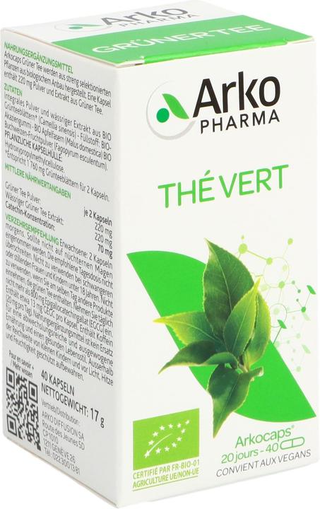 Arkopharma Grüntee (40 Stück, Kapseln, 40 g)