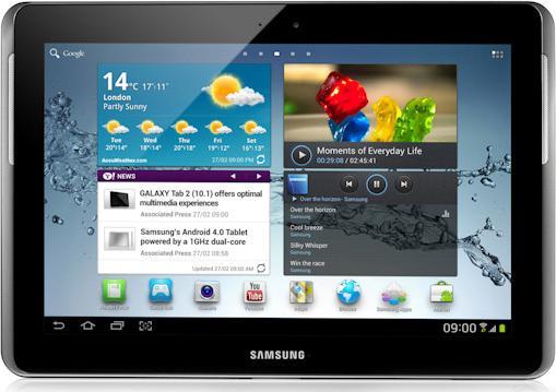 Produktbild Samsung Galaxy Tab 2 P5110 (10.10", 16 GB)