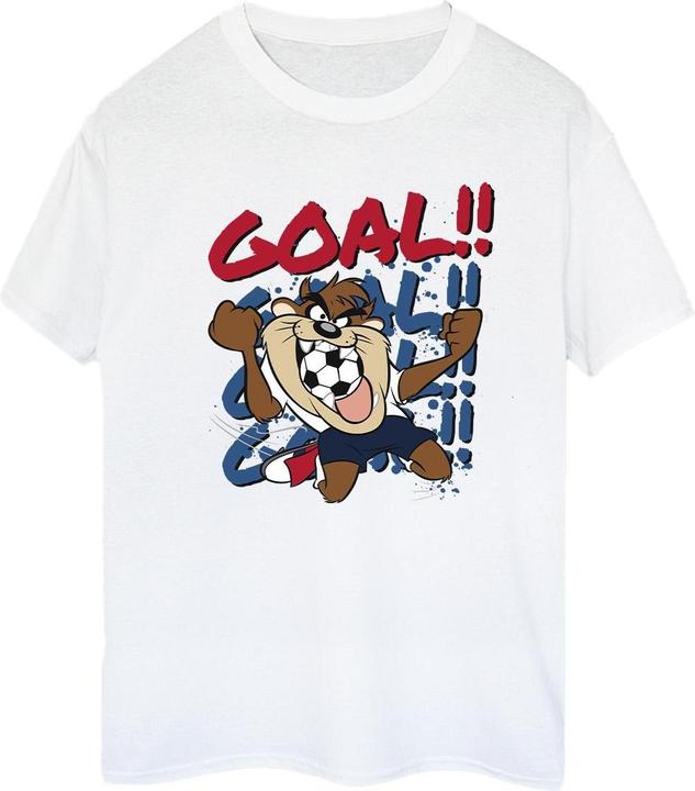 Looney Tunes Taz Goal Goal Goal TShirt (XL)