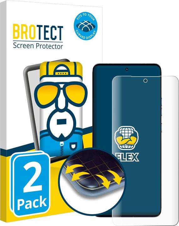 Immagine prodotto BROTECT Protezione del display a schermo intero (2 Pezzo/i, Motorola Edge 50)