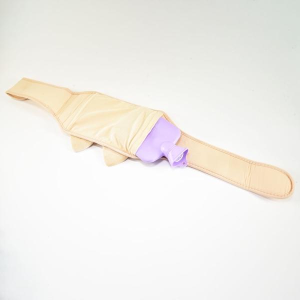 Actual product image Kögler Hot water bottle to strap on, dog beige, 600ml, ap (0.60 l)