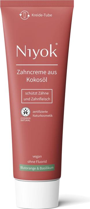 Niyok Zahncreme Kokosöl Blutorange & Basilikum 75 ml (75 ml)