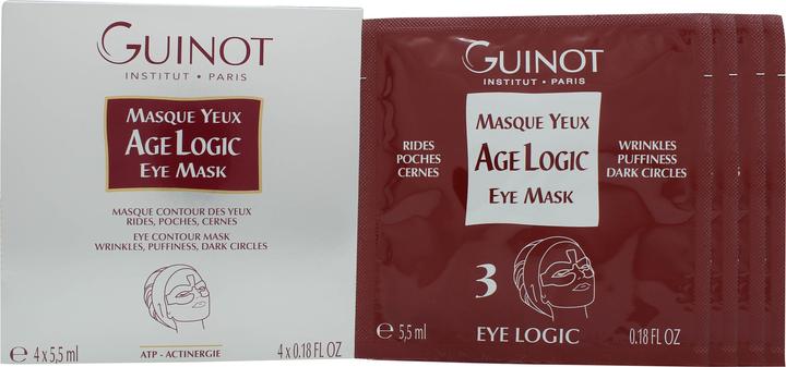Immagine prodotto Guinot Maschera per gli occhi Age Logic - Confezione da 4 (5.50 ml)