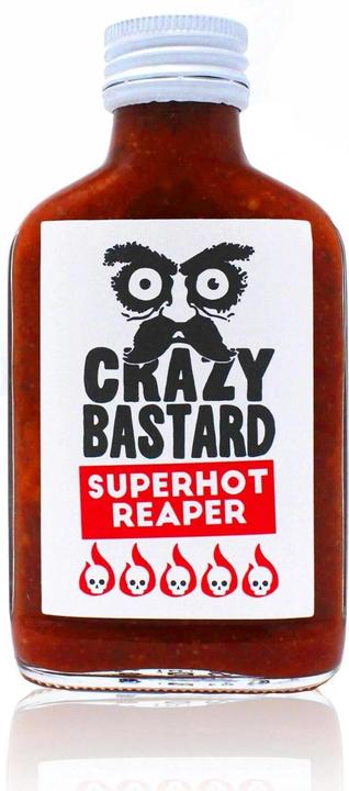 Crazy Bastard Sauce Superhot Reaper (100 ml) - Sauce piquante (270 g)