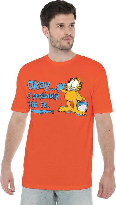 Immagine prodotto Garfield I Probably Did It Maglietta Uomo (4XL)