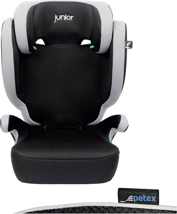Petex Basic Plus 1601 grey HDPE according to ECE R129 Child seat grey (Child seat, ECE R129/i-Size Standard)
