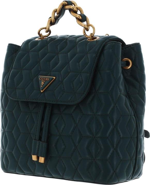 Produktbild Guess Elenia, Polyurethane, Textile Backpack, Forest Green, For Women