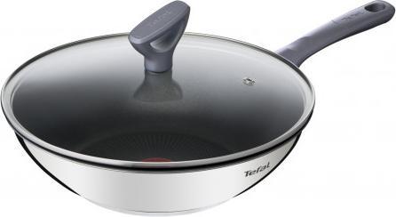 Produktbild Tefal G7309955 (28 cm, Wok Pfanne, Edelstahl)