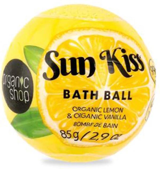 Produktbild Natura Siberica Sun Kiss Badebombe Bio Zitrone 85g (Badekugeln)
