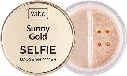 Actual product image Wibo Selfie Loose Shimmer Sunny Gold Face Highlighter 11.7G (Neutral, Highlighter, 50 g)
