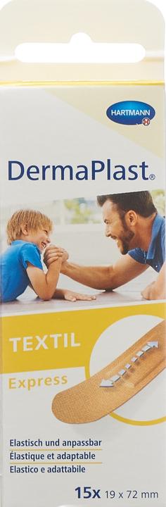 Actual product image DermaPlast Textile plaster (15 x)