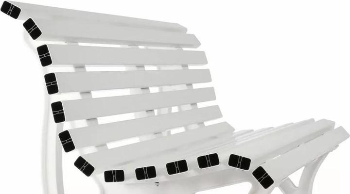 Actual product image kaiserkraft Plastic park bench