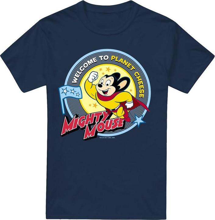 Fruit of the Loom Planet Cheese TShirt (S)