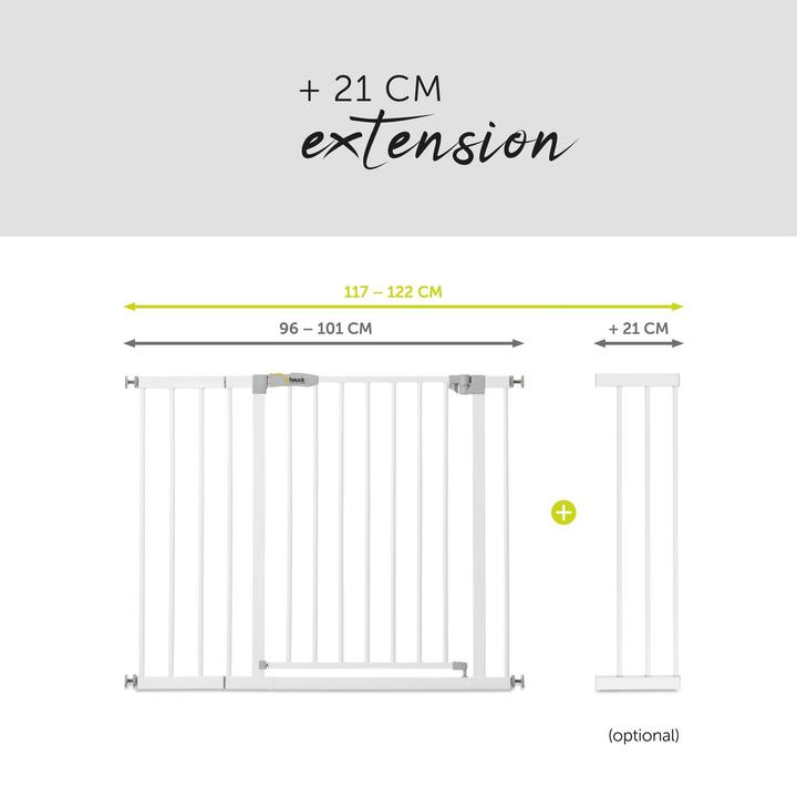Actual product image Hauck Stop N Safe 2 incl. 21 cm Extension (96 cm)