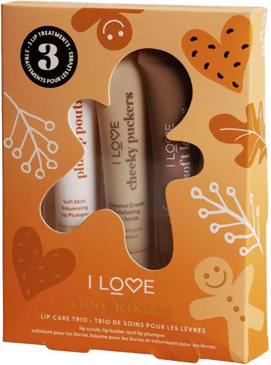 Produktbild I Love Cosy Kisses Lip Care (Lippenpflege Set, 15 ml)