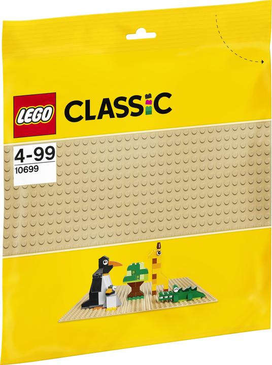 LEGO Classic Sand coloured base plate (10699, LEGO Classic)