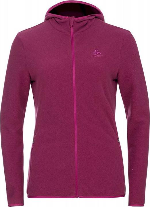 Odlo Mid layer hoody full zip ROY (XS)