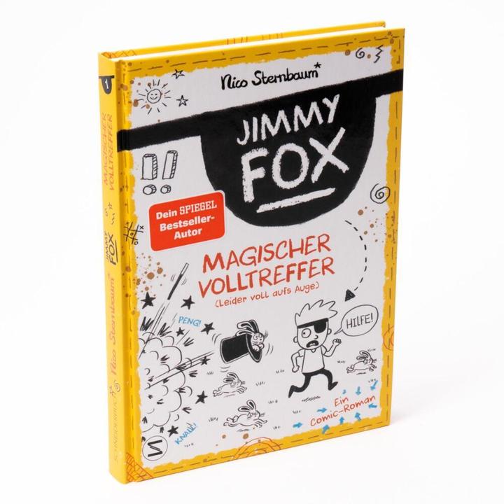 Productafbeelding Jimmy Fox. Magischer Volltreffer (leider voll aufs Auge) - Ein Comic-Roman (Duits, Nico Sternbaum, 2022)